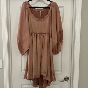 Free People Sunshine Pullover in Doe